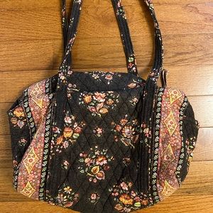 Vera Bradley Duffel in Vintage Brown Paisley